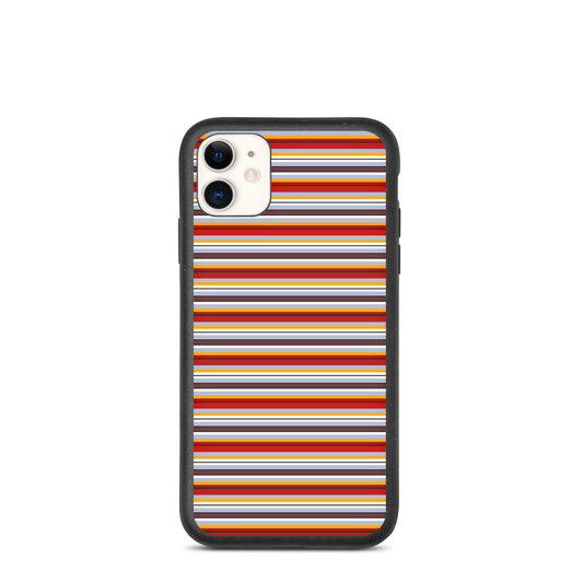 Multi Colored Lines - Inspired By Taylor Swift - Sustainably Made Speckled Case for iPhone®