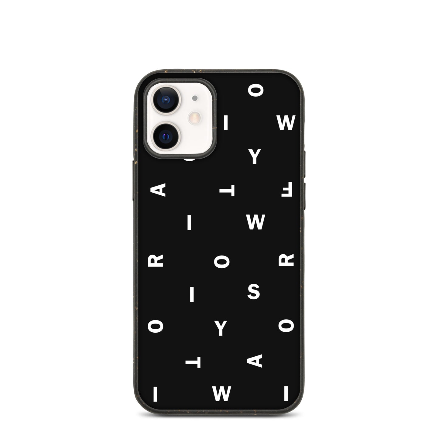 Letter Black - Inspired By Taylor Swift - Sustainably Made Speckled Case for iPhone®