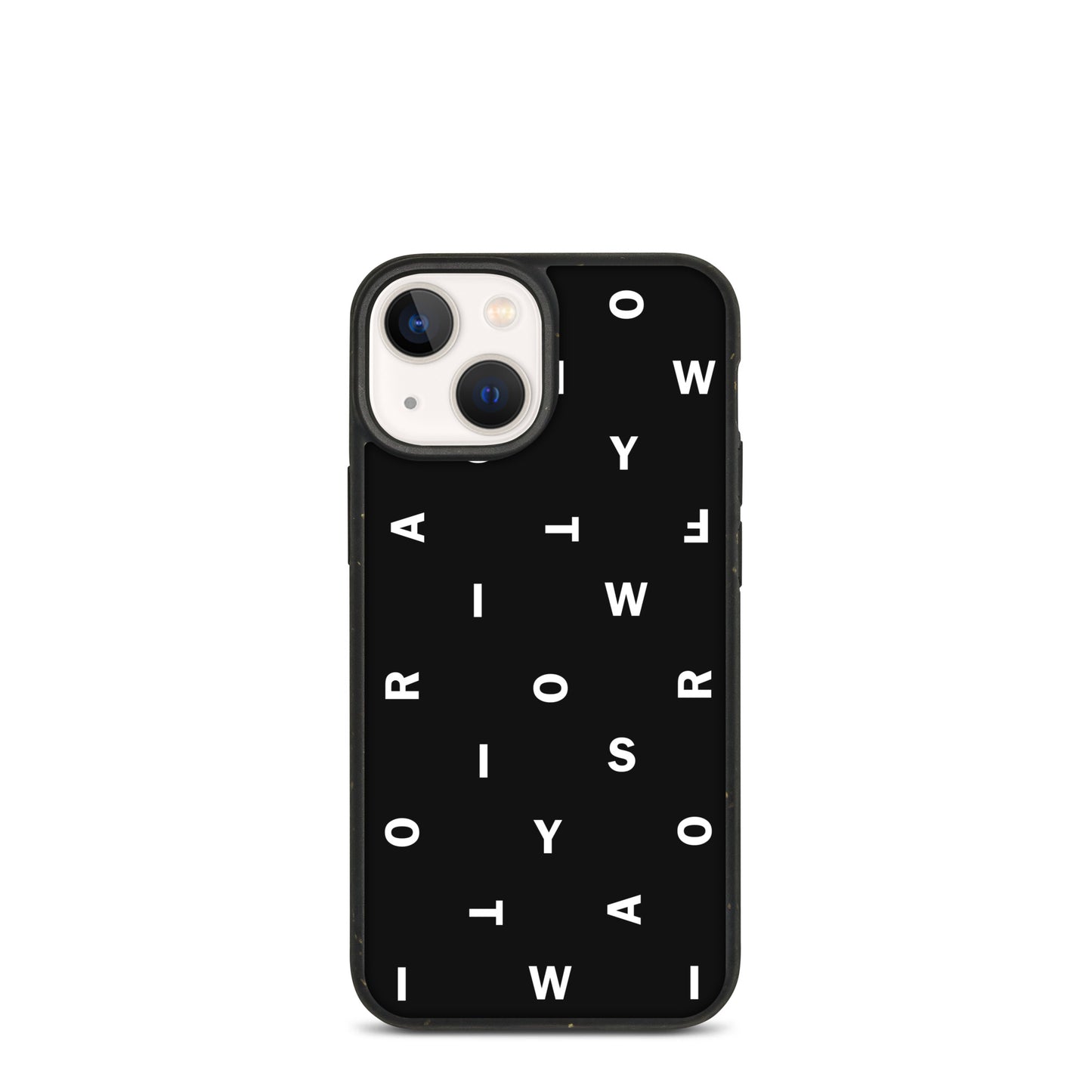 Letter Black - Inspired By Taylor Swift - Sustainably Made Speckled Case for iPhone®