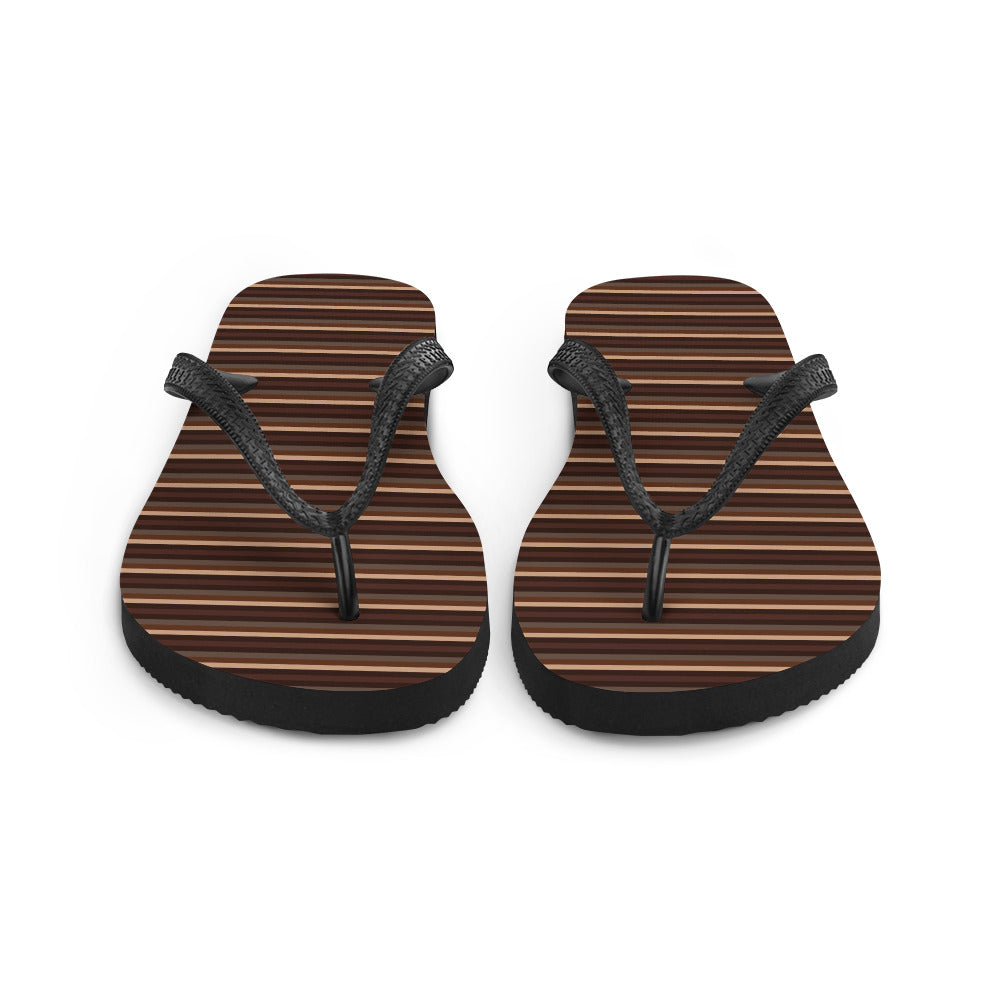 Retro Brown - Inspired By Taylor Swift - Sustainably Made Flip-Flops