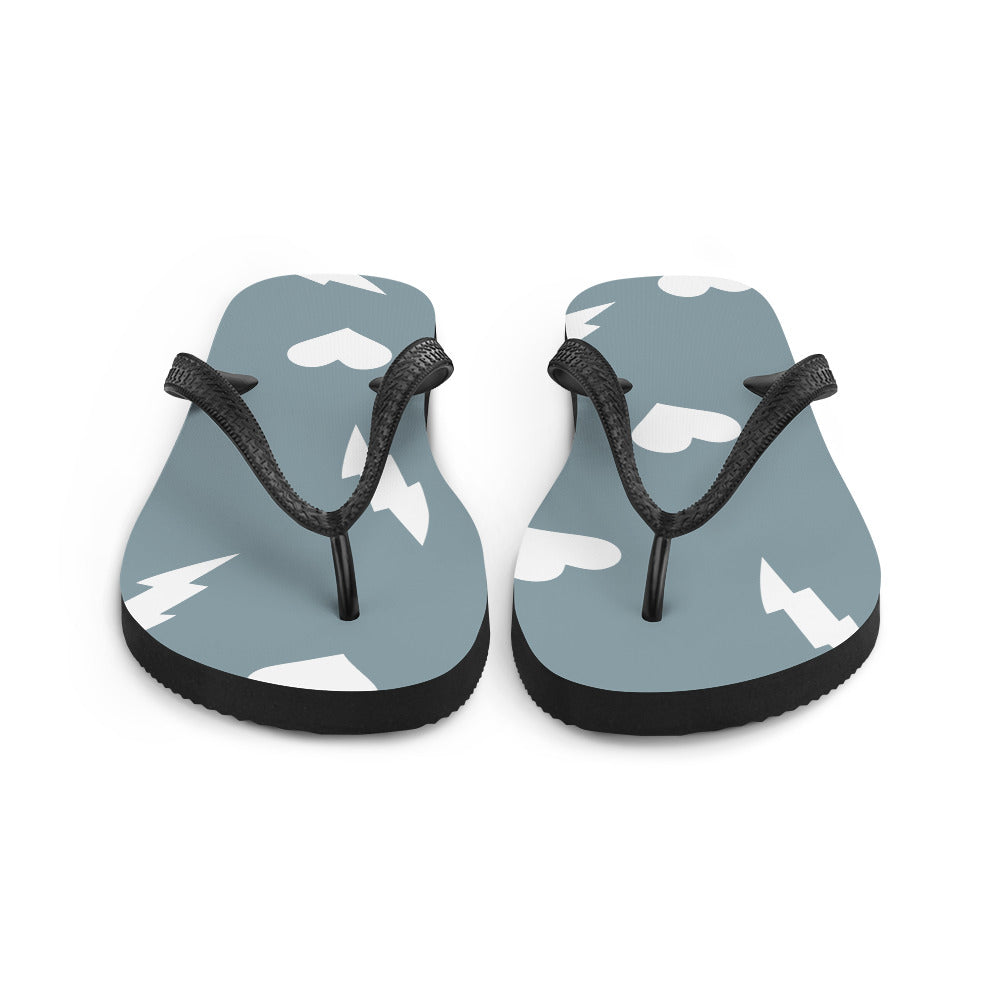 Love and Thunder - Inspired By Taylor Swift - Sustainably Made Flip-Flops