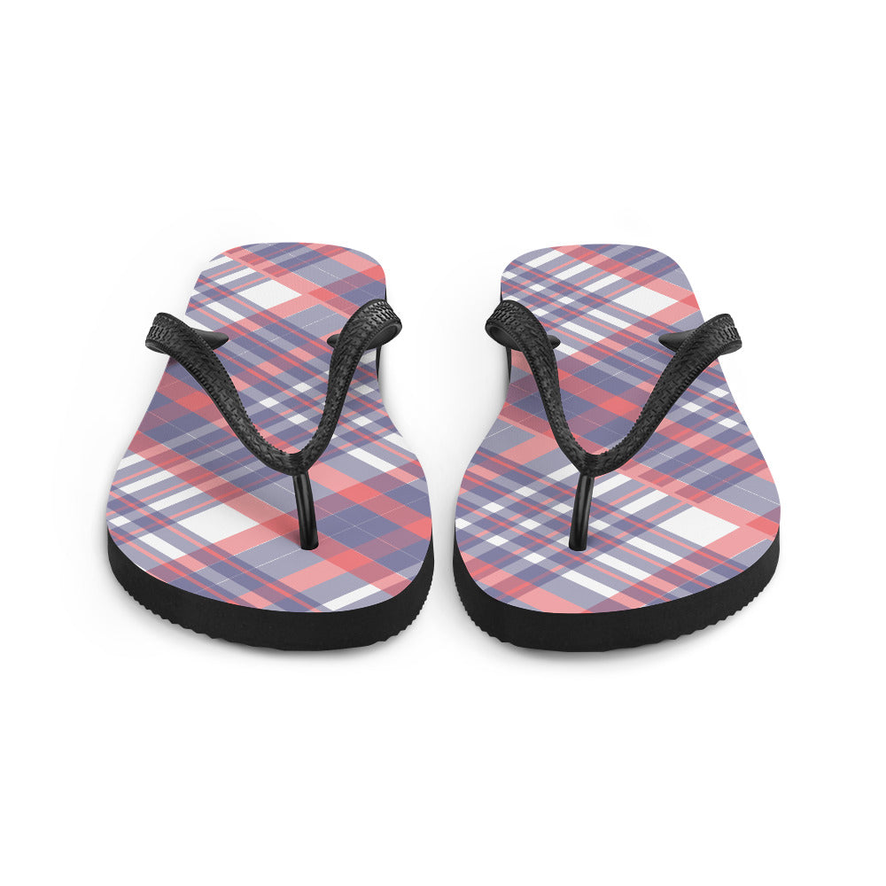 Diagonal Stripes - Inspired By Taylor Swift - Sustainably Made Flip-Flops