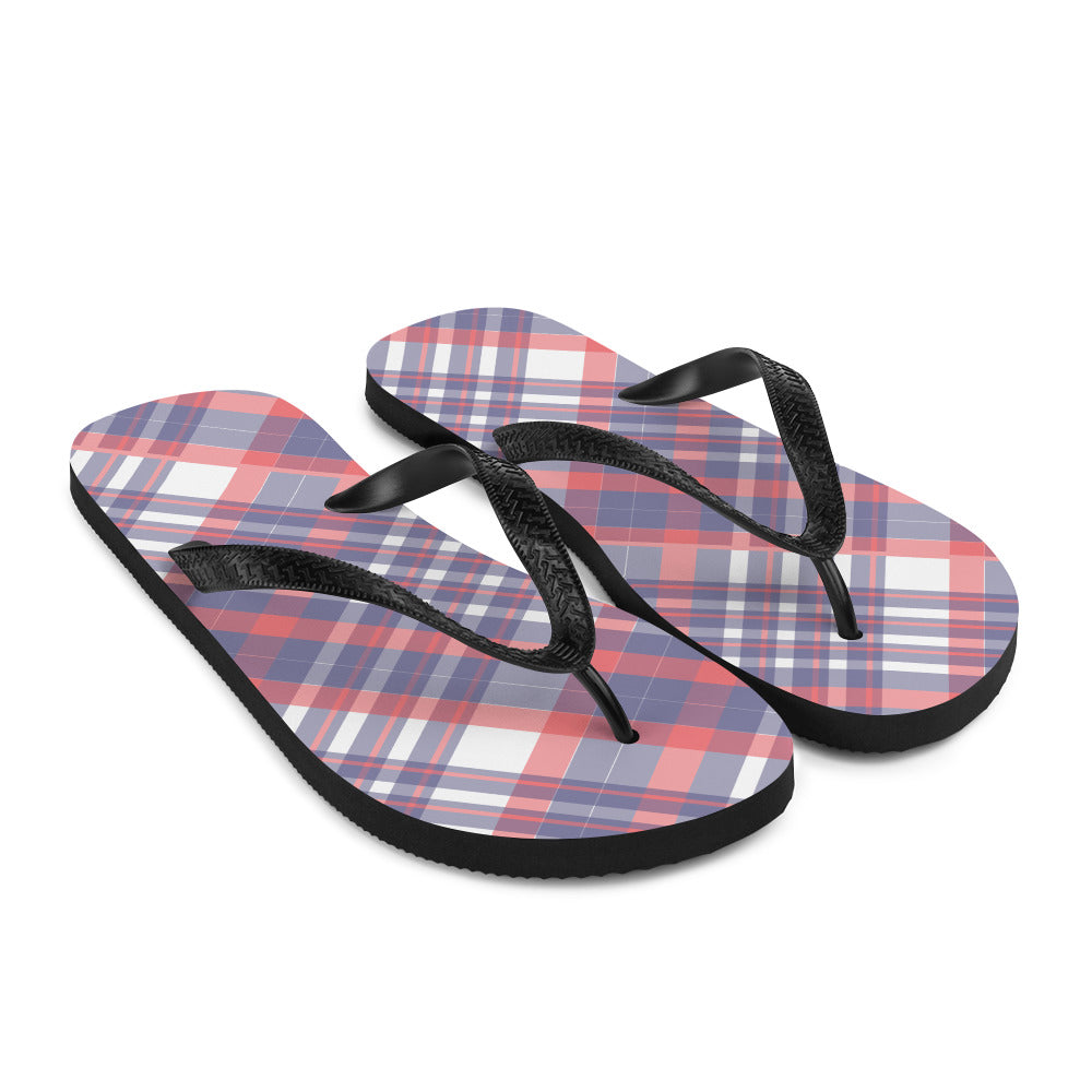 Diagonal Stripes - Inspired By Taylor Swift - Sustainably Made Flip-Flops