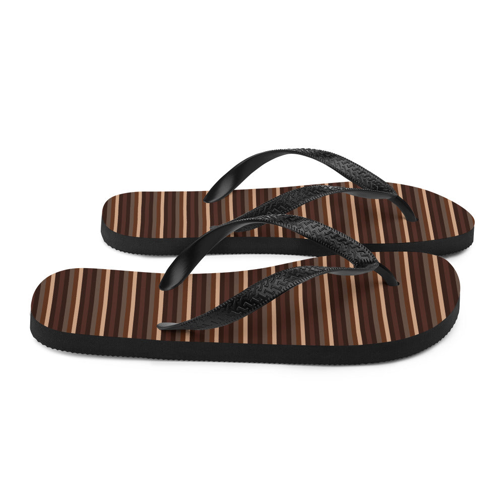 Retro Brown - Inspired By Taylor Swift - Sustainably Made Flip-Flops
