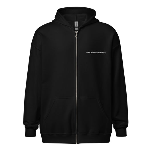 Programmer - The Job Collection - Sustainably Made Unisex heavy blend zip hoodie