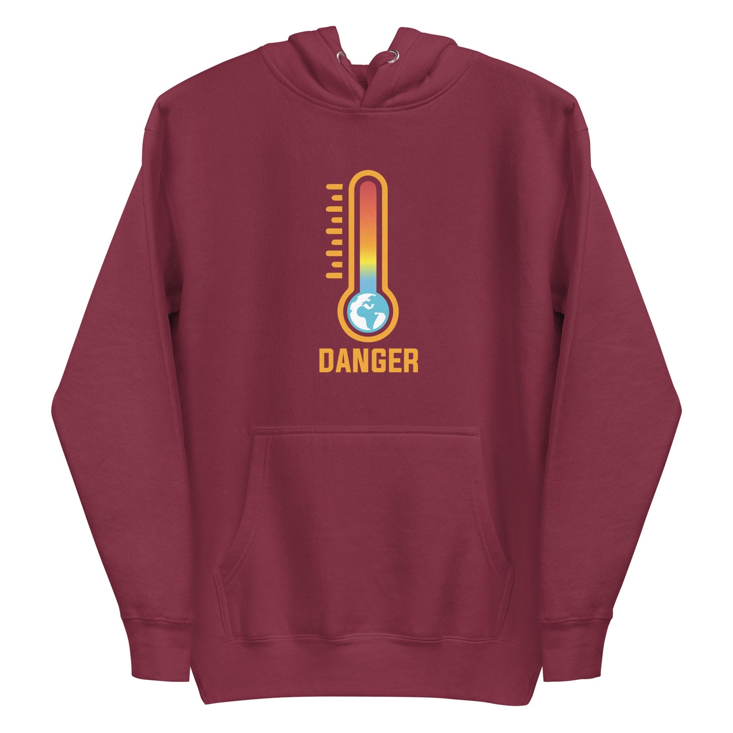 Danger - Sustainably Made Unisex Hoodie