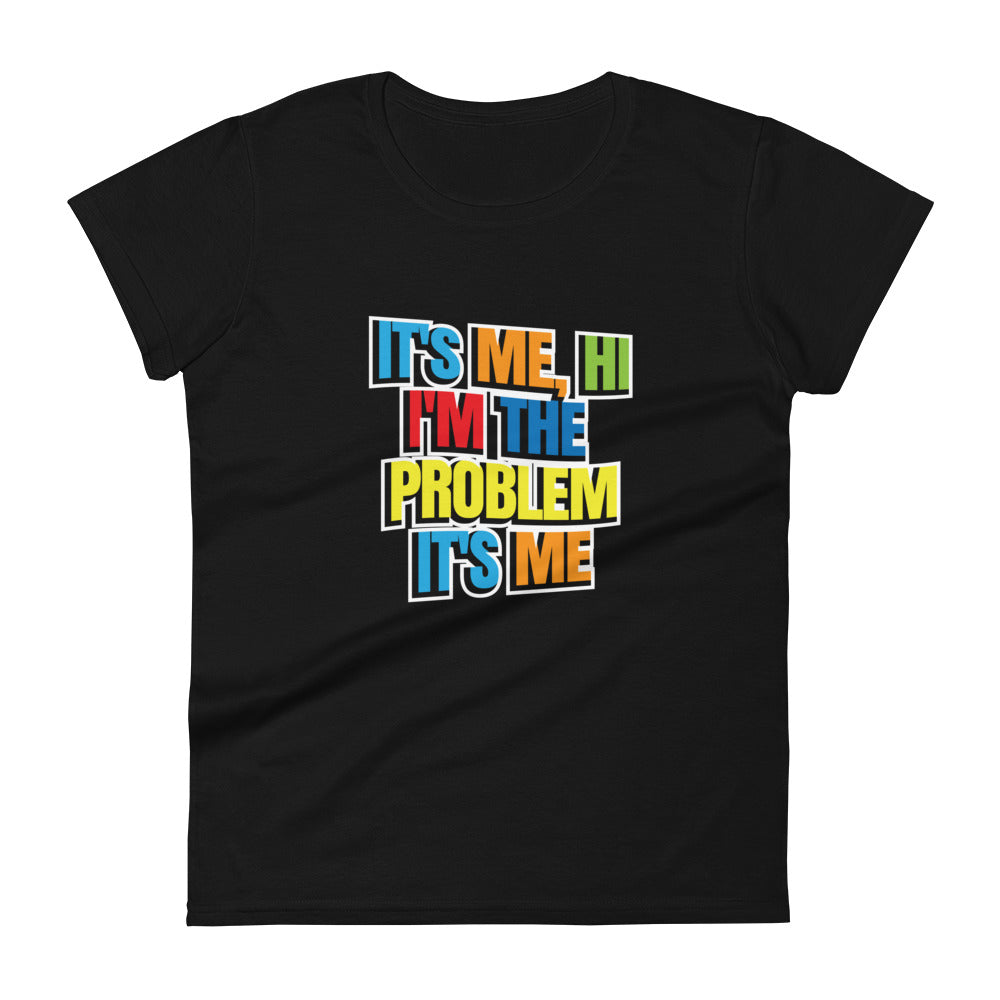 The Problem | Cartoon - Inspired By Taylor Swift - Sustainably Made Women's Short Sleeve Tee