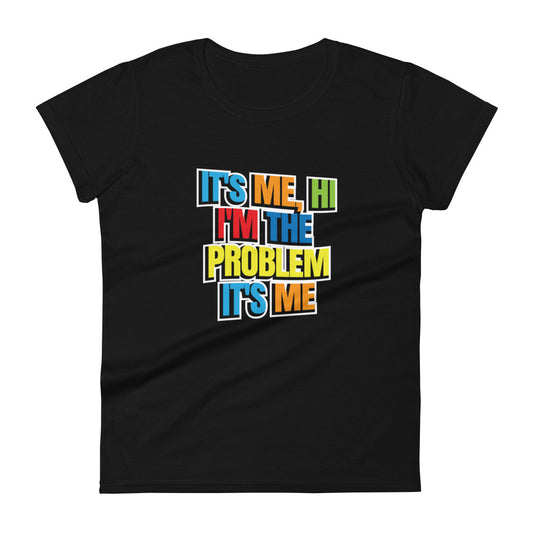 The Problem | Cartoon - Inspired By Taylor Swift - Sustainably Made Women's Short Sleeve Tee
