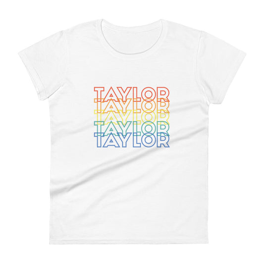 Taylor - Inspired By Taylor Swift - Sustainably Made Women’s Short Sleeve Tee