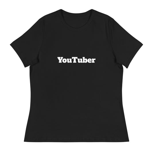 YouTuber - The Job Collection - Sustainably Made Women's Relaxed T-Shirt