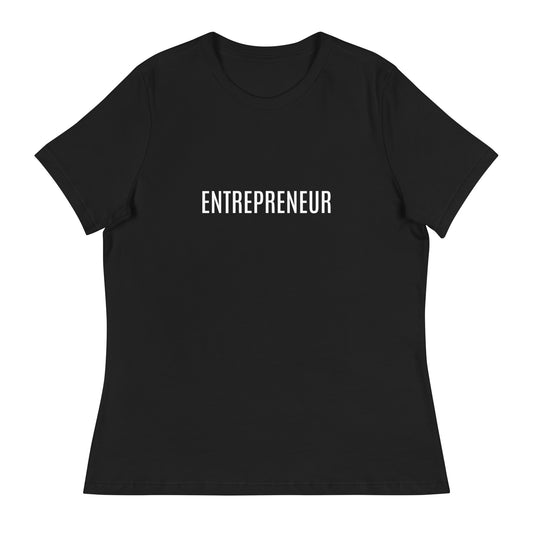Entrepreneur - The Job Collection - Sustainably Made Women's Relaxed T-Shirt