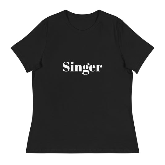 Singer - The Job Collection - Sustainably Made Women's Relaxed T-Shirt