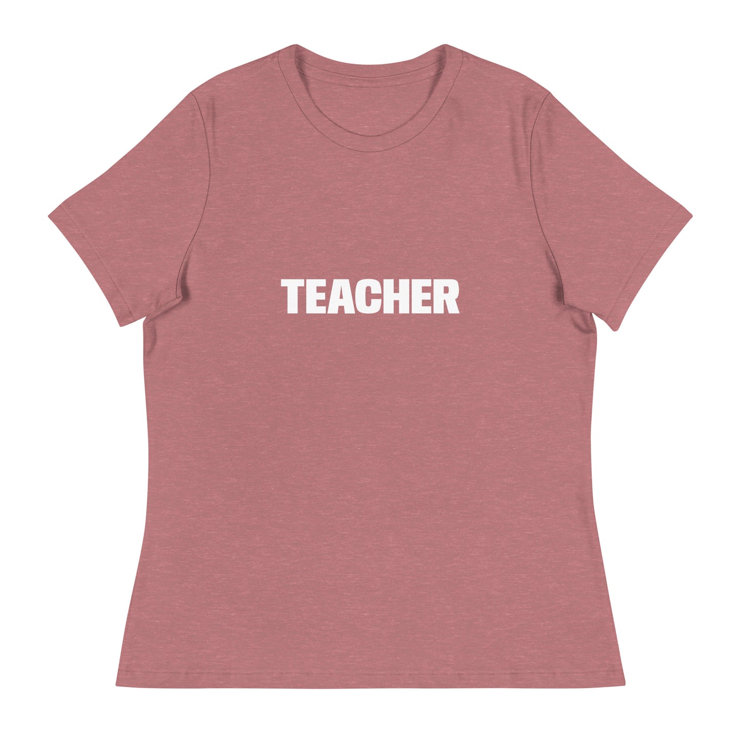 Teacher - The Job Collection - Sustainably Made Women's Relaxed T-Shirt