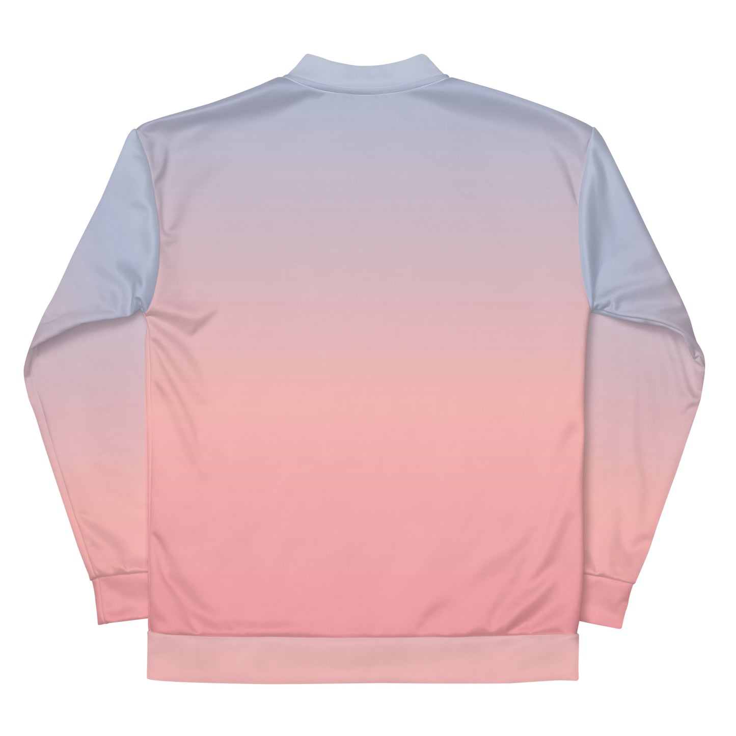 Eco-friendly baby gradient all-over print bomber jacket