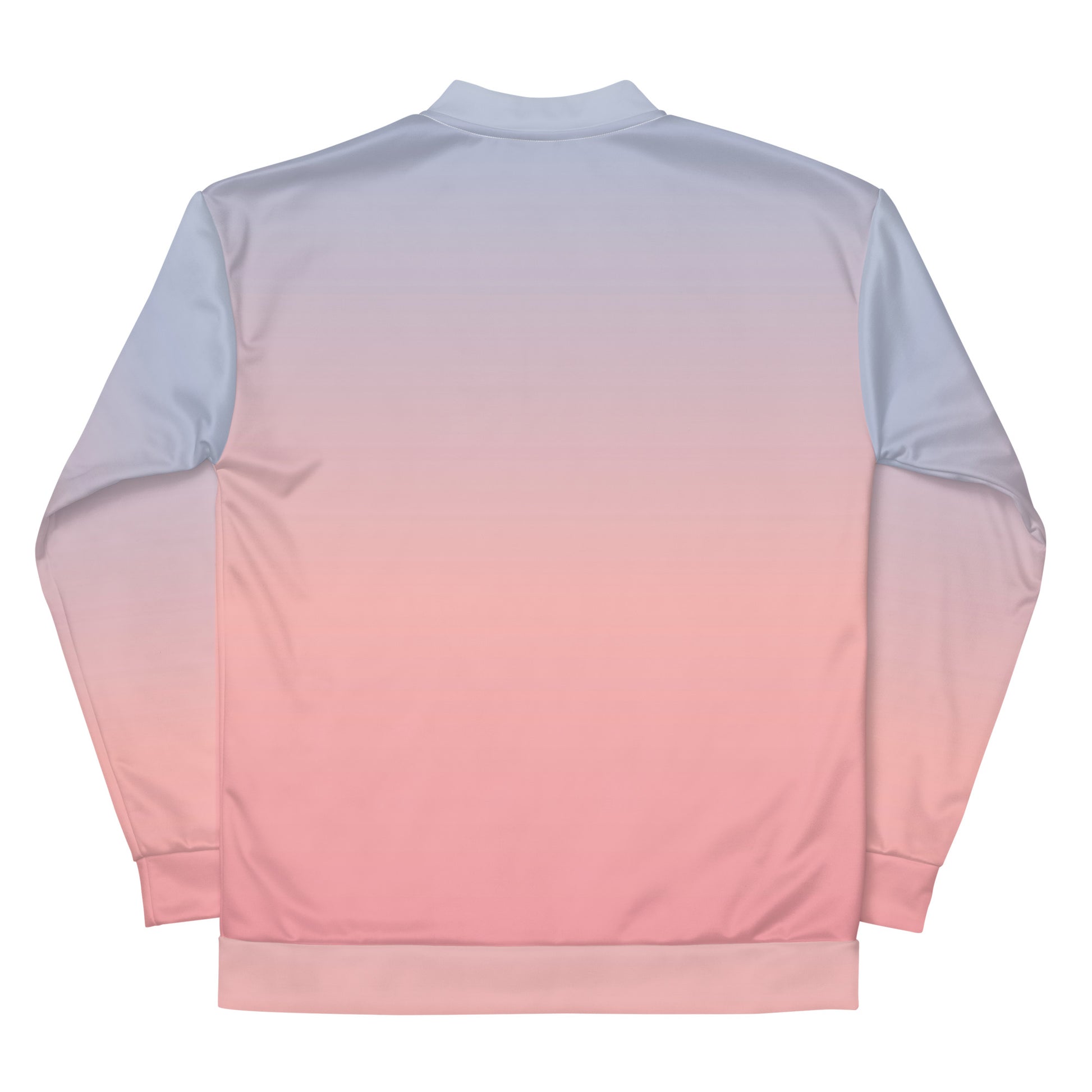 Eco-friendly baby gradient all-over print bomber jacket