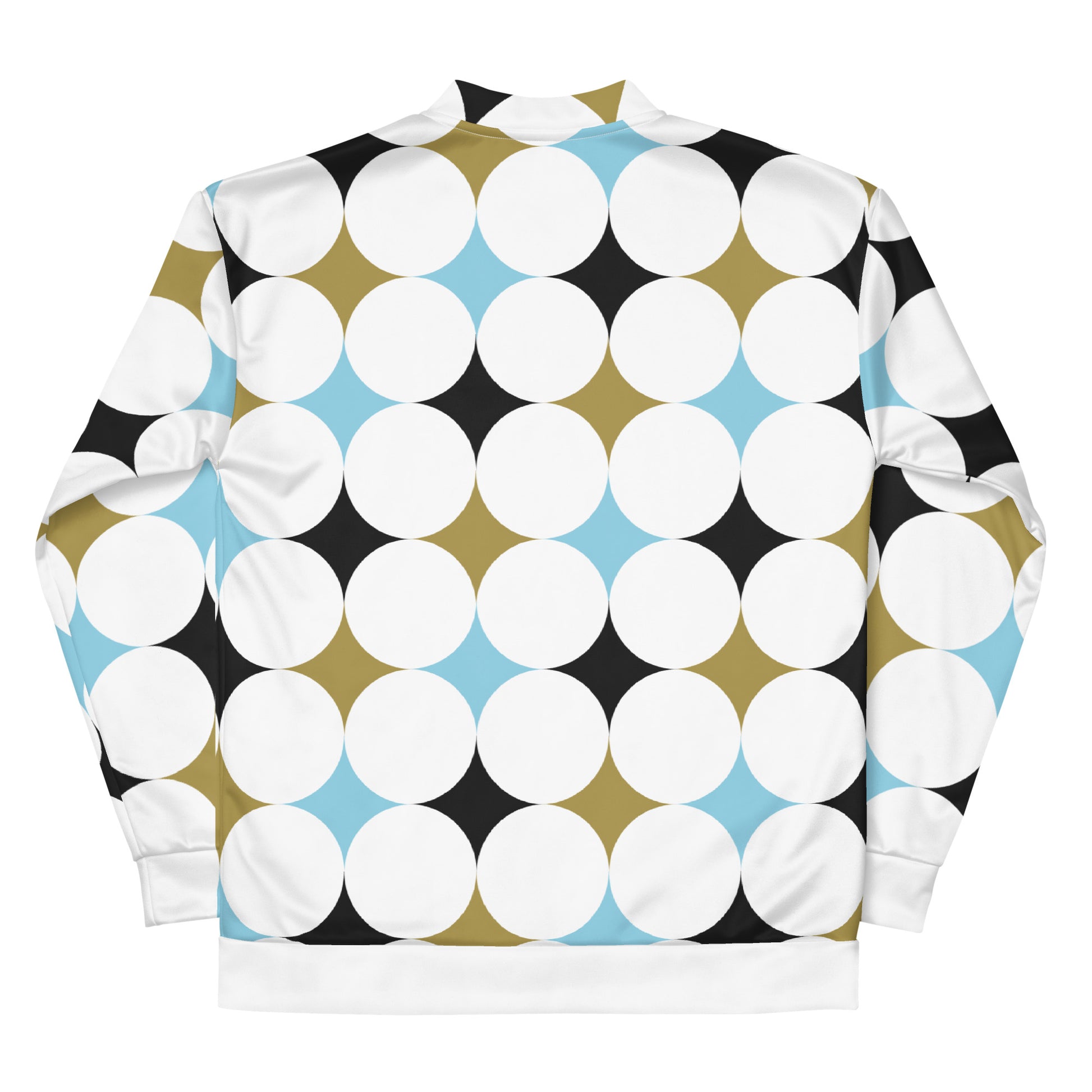 Eco friendly all over print bomber jacket