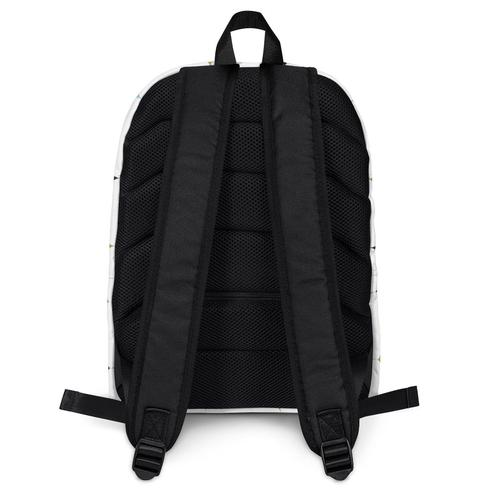 Retro Circles - Sustainably Made Backpack