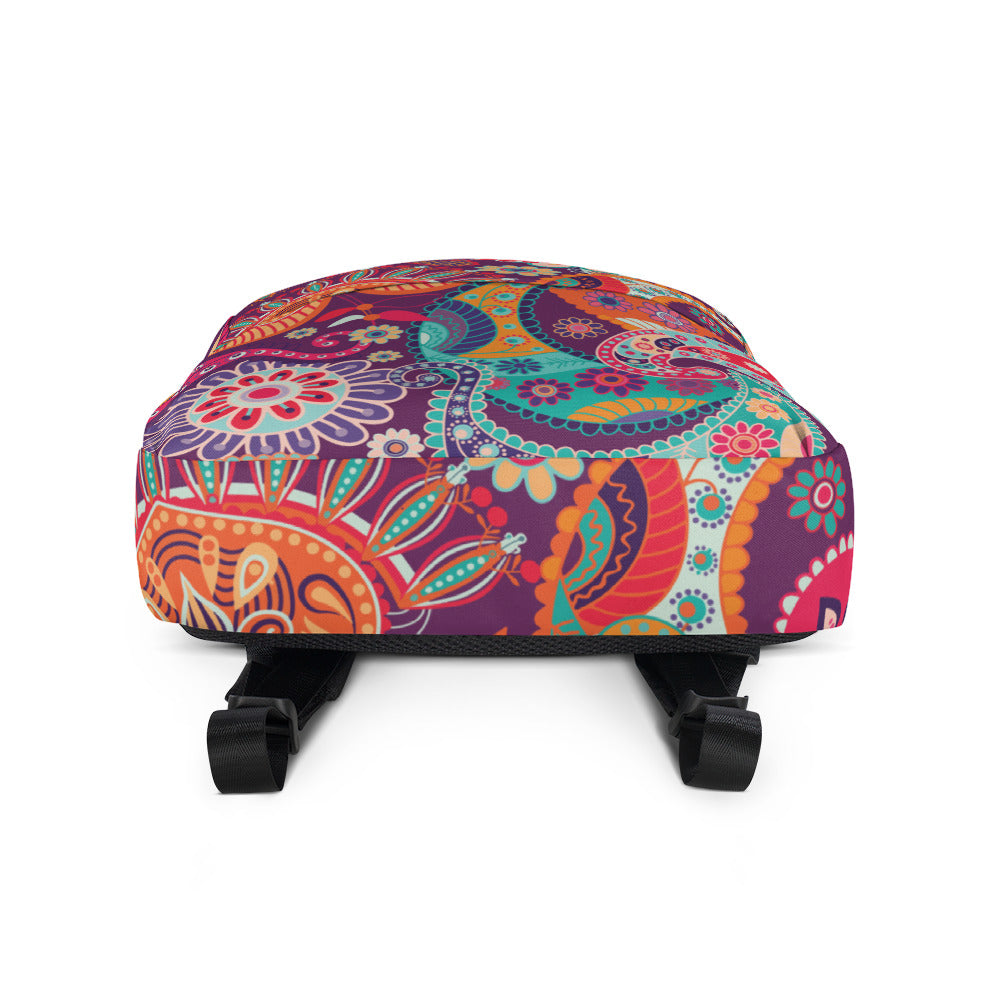 Multicolor Floral Tribe - Sustainably Made Backpack