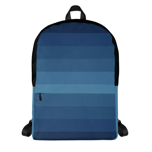 Gradient Blue - Sustainably Made Backpack