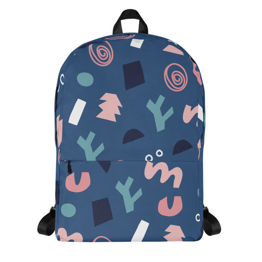 Abstract Shape - Sustainably Made Backpack
