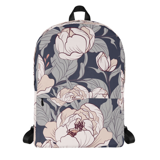 Flower Painting - Sustainably Made Backpack