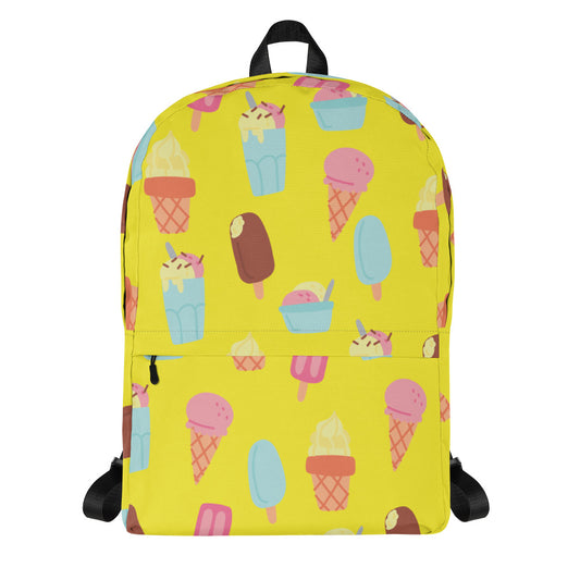 Summer Ice Cream - Sustainably Made Backpack
