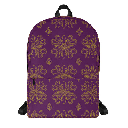 Classic Gold Ornament - Sustainably Made Backpack