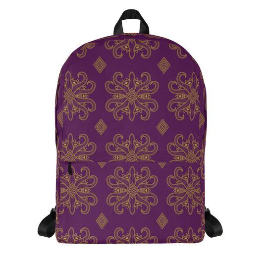 Classic Gold Ornament - Sustainably Made Backpack