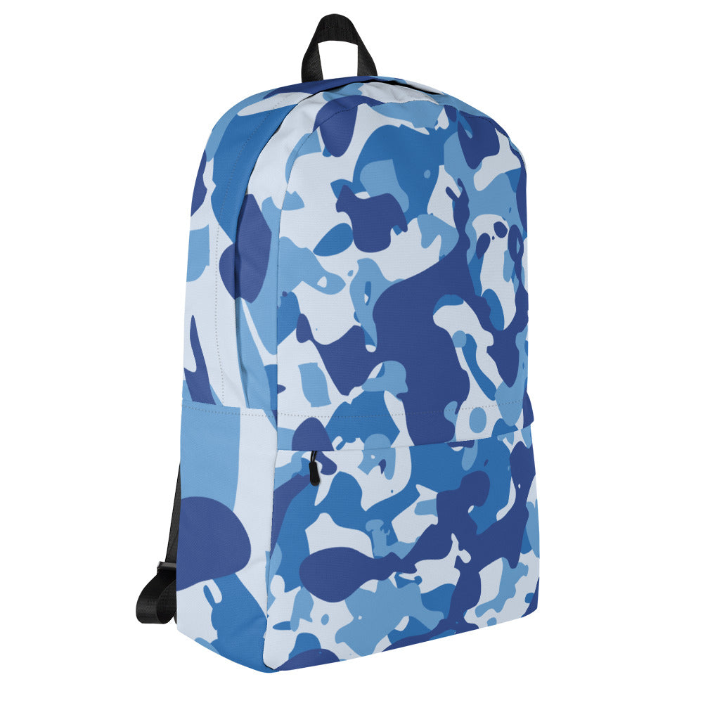 Blue Camo - Sustainably Made Backpack