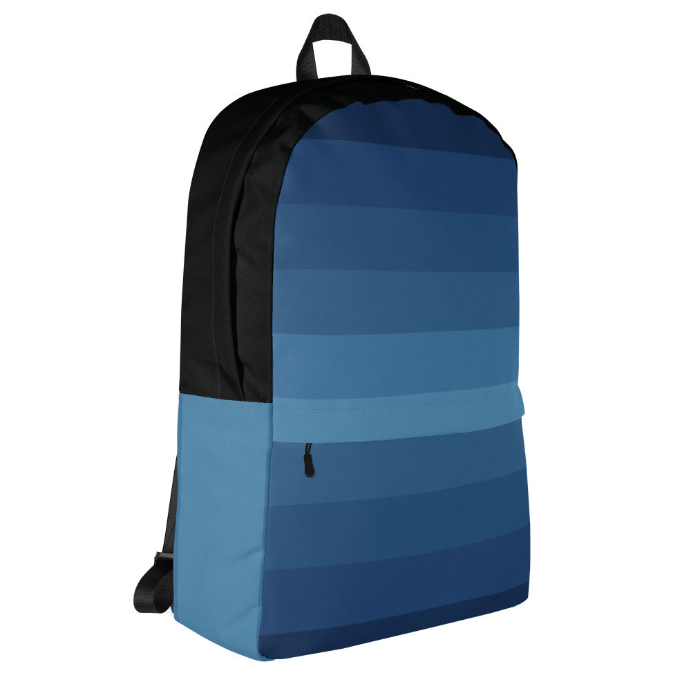 Gradient Blue - Sustainably Made Backpack