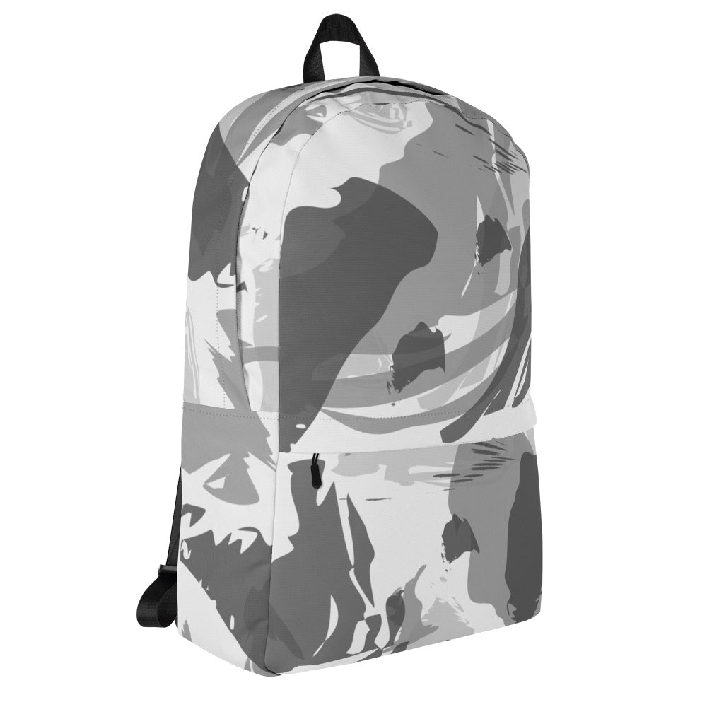 Snow camo - Sustainably Made Backpack