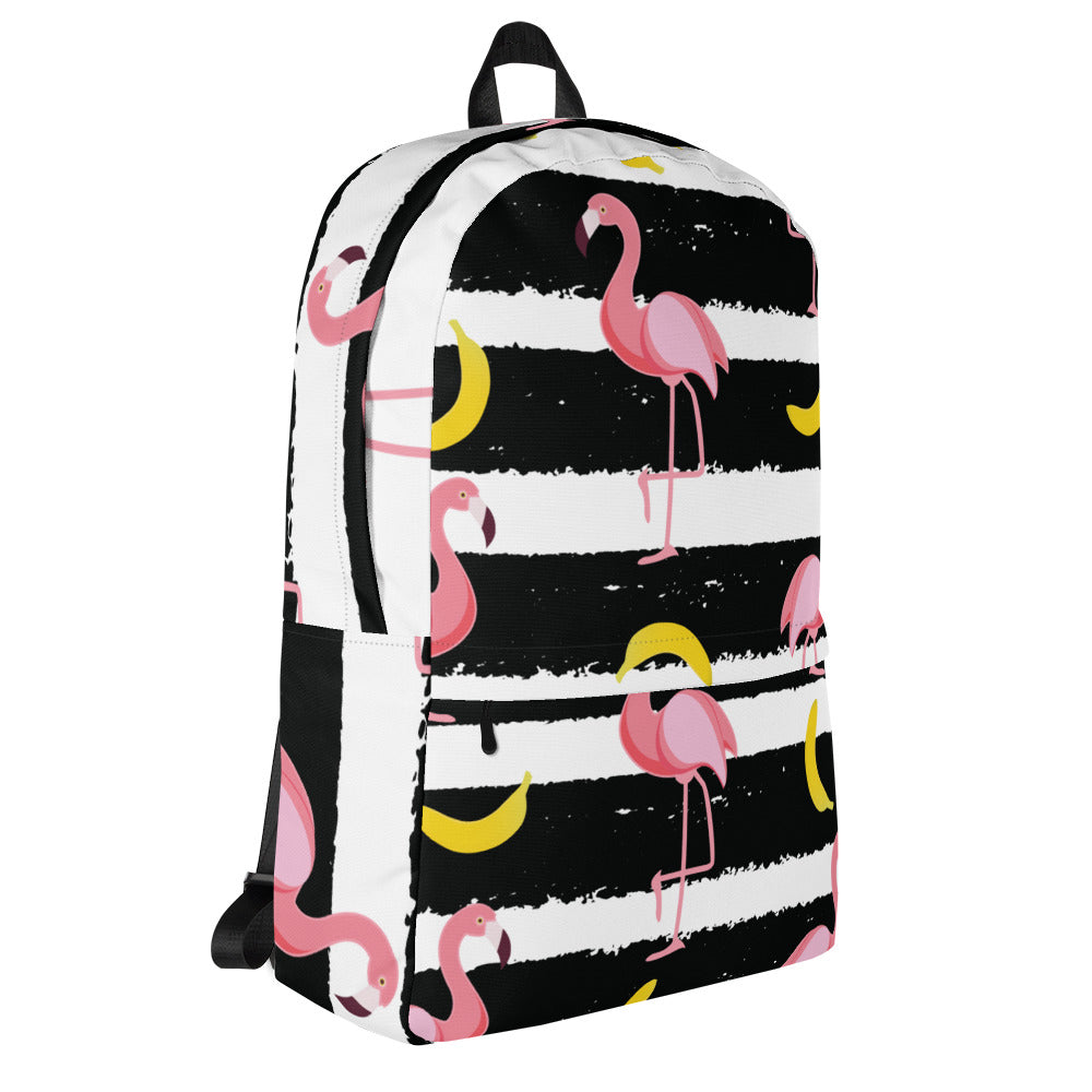 Banana Flamingo - Sustainably Made Backpack