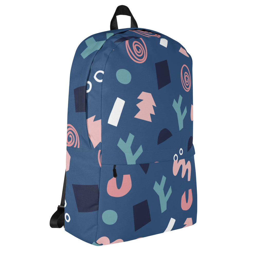 Abstract Shape - Sustainably Made Backpack