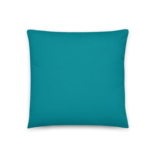 Basic Cyan - Sustainably Made Pillows