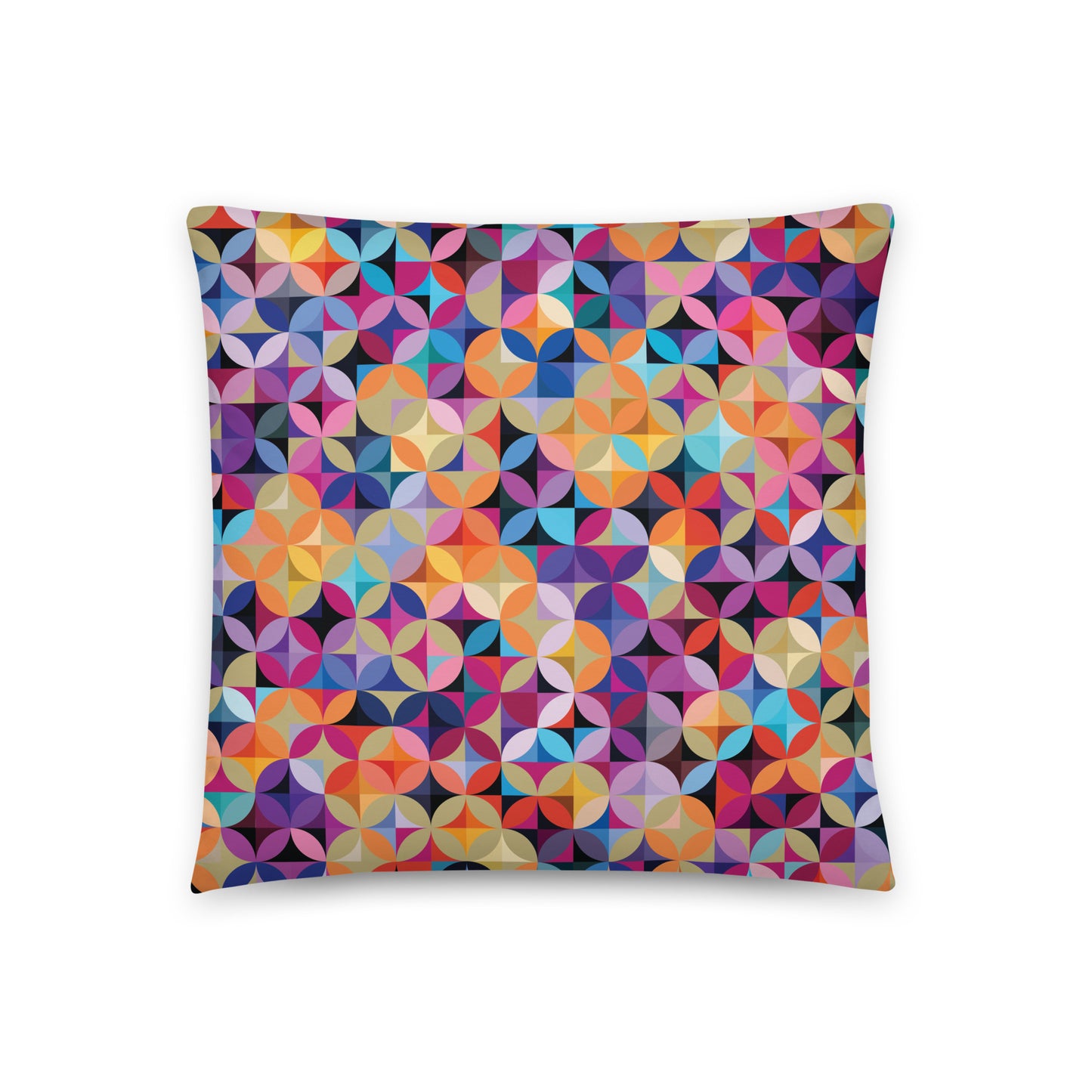 Multicolor Illusions - Sustainably Made Pillows