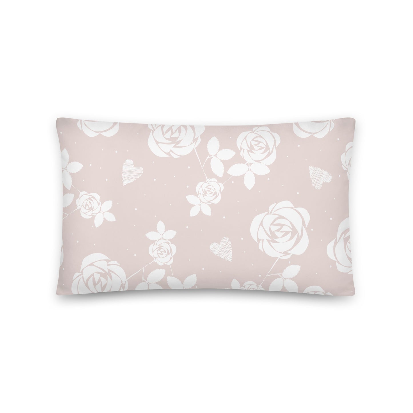 Baby Pink Floral - Sustainably Made Pillows
