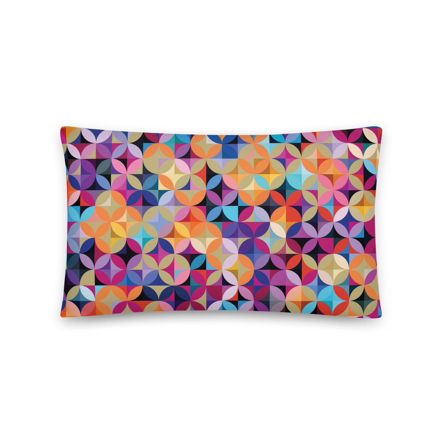 Multicolor Illusions - Sustainably Made Pillows
