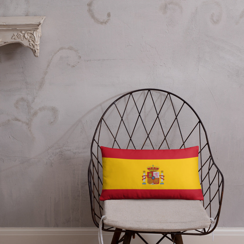 Spain Flag - Sustainably Made Pillows