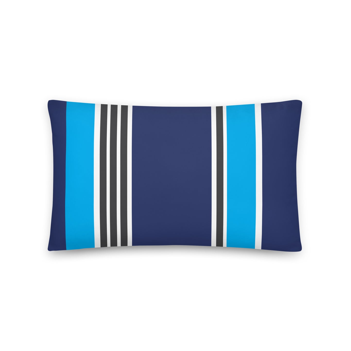 Blue Vertical - Sustainably Made Pillows