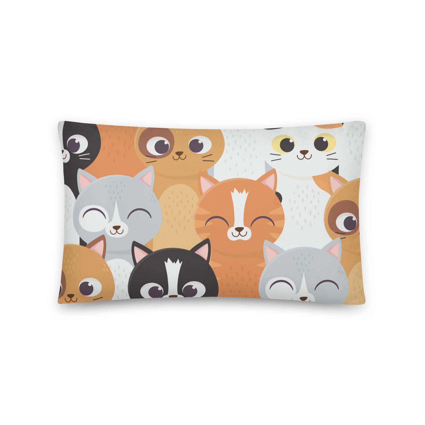 Cats Family - Sustainably Made Pillows