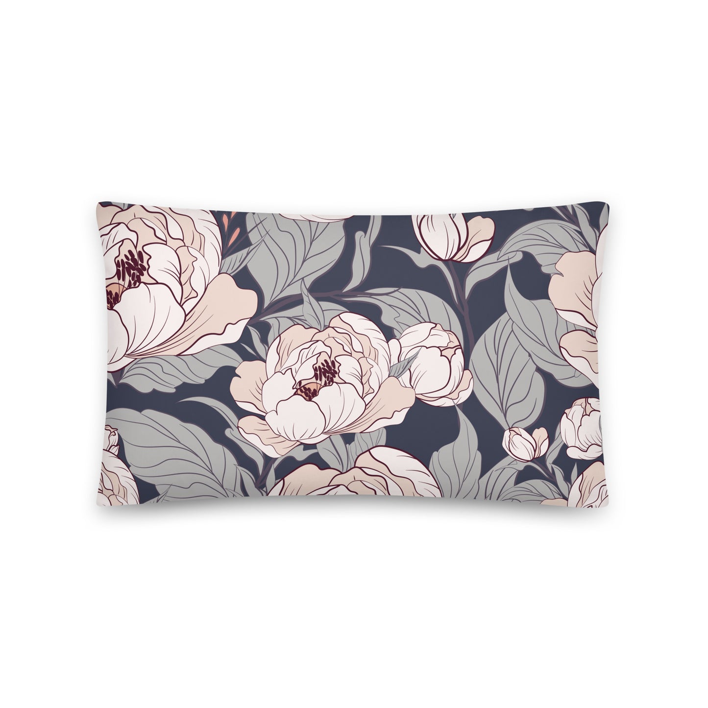 Flower Painting - Sustainably Made Pillows