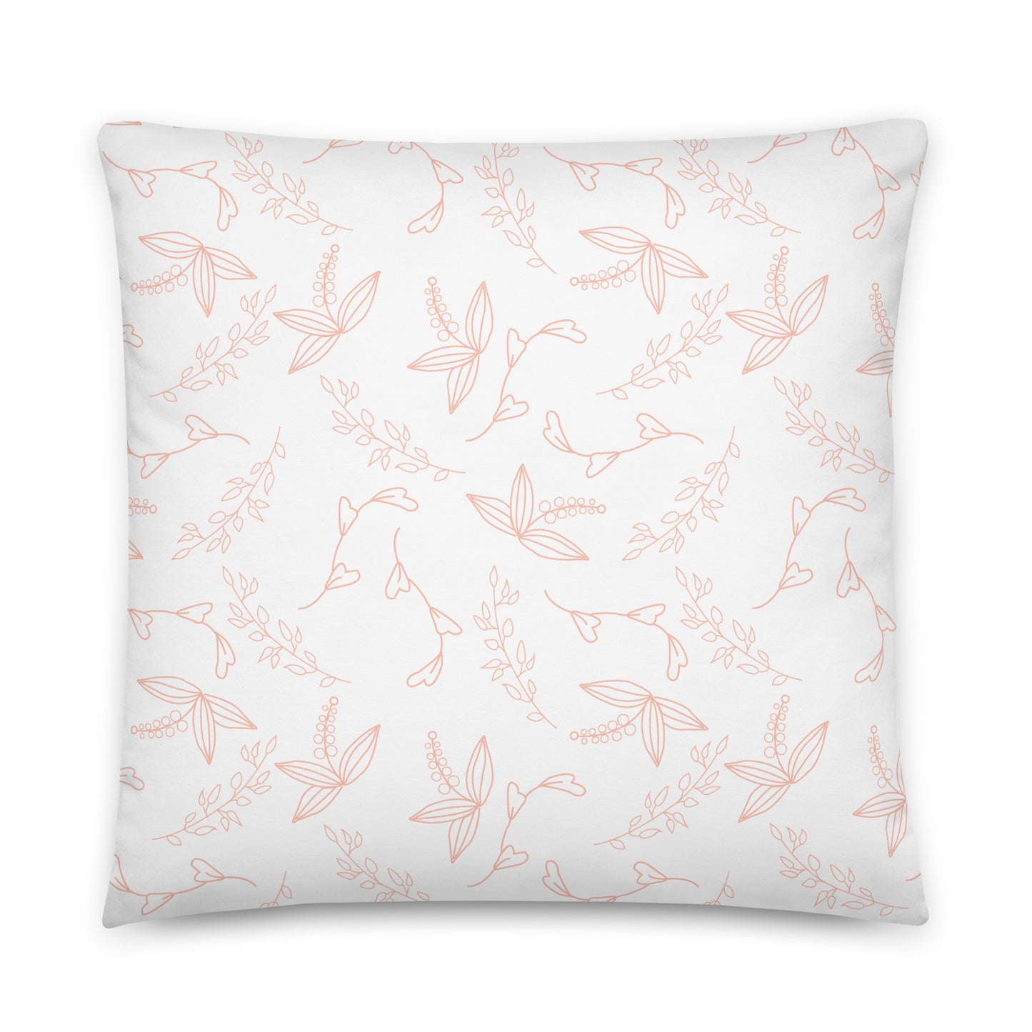 White Floral - Sustainably Made Pillows