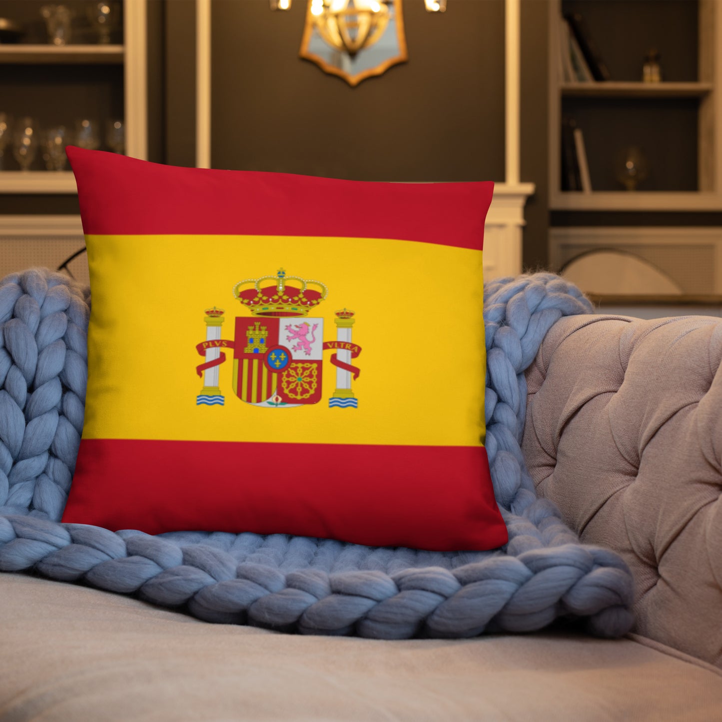 Spain Flag - Sustainably Made Pillows