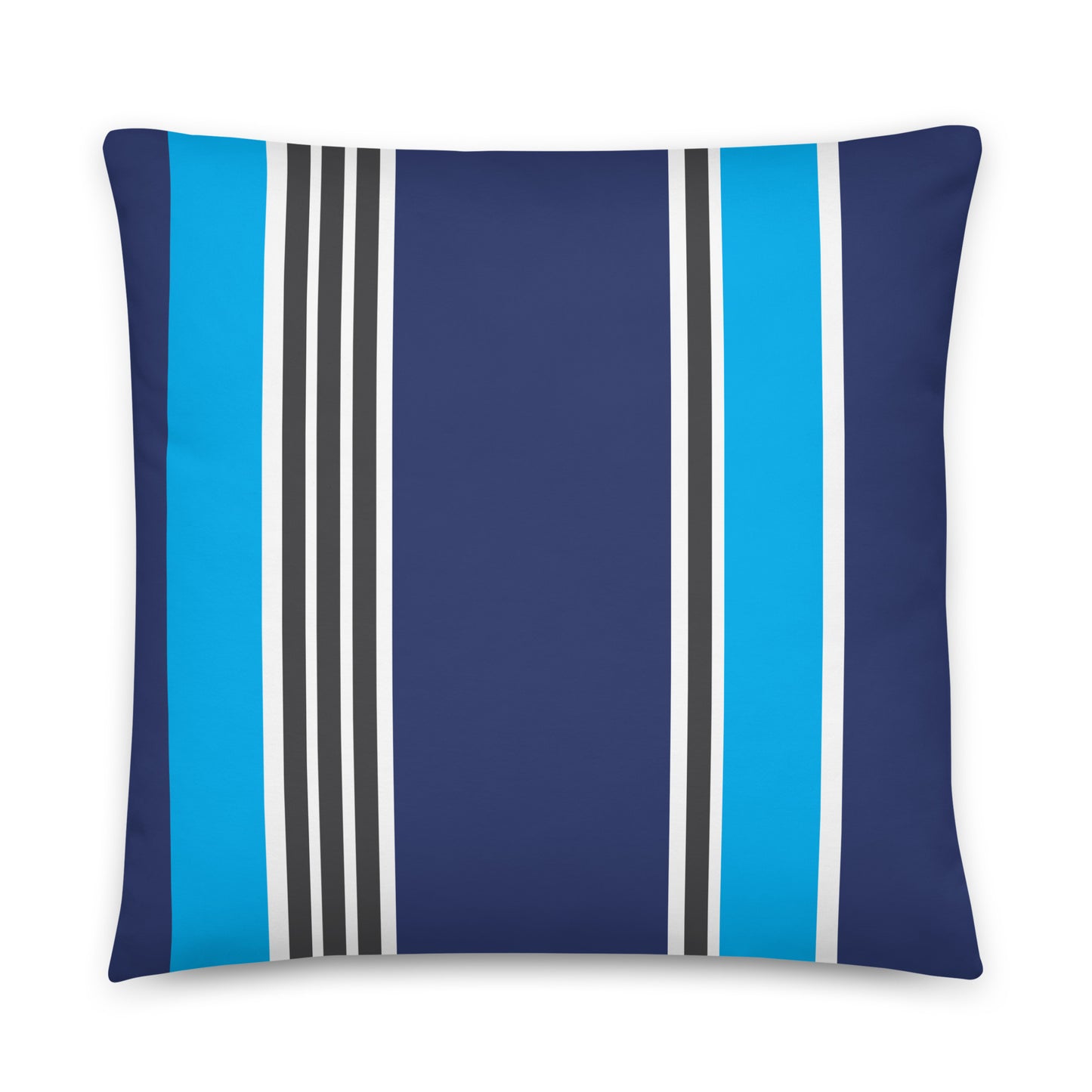 Blue Vertical - Sustainably Made Pillows