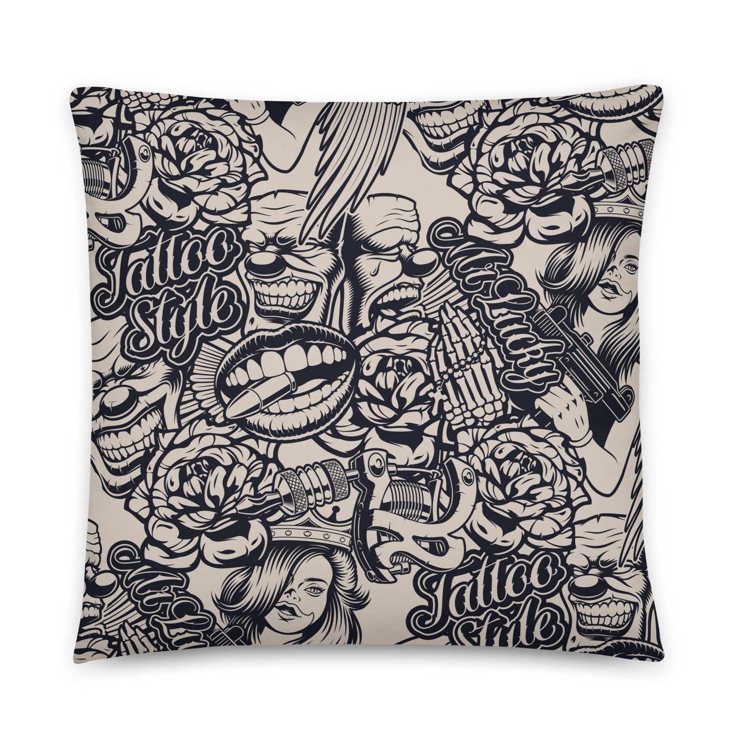 Tattoo Style - Sustainably Made Pillows