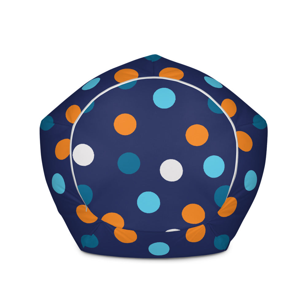 Polka Dots - Sustainably Made Bean Bag Chair Cover
