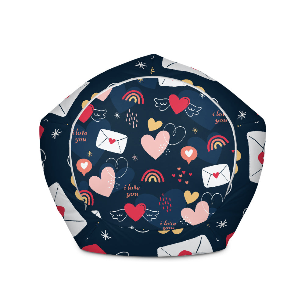 Love Letter - Sustainably Made Bean Bag Chair Cover