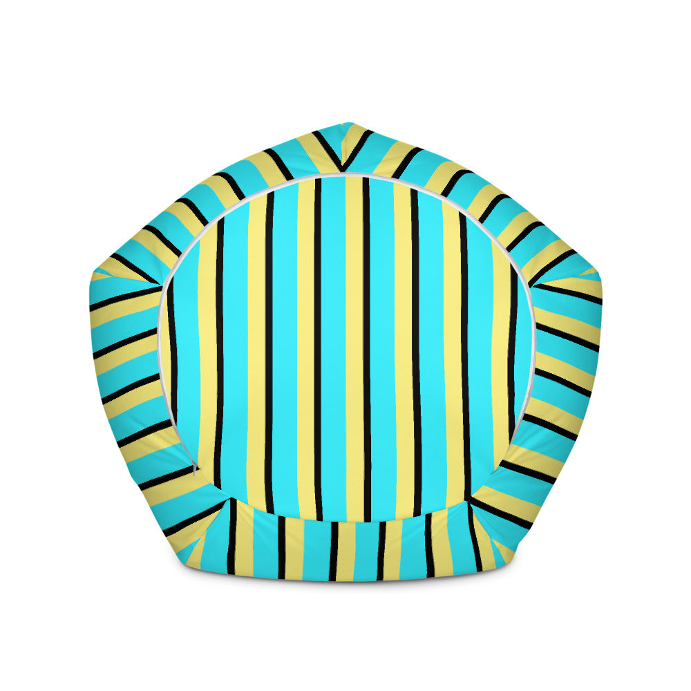 Vintage Stripes - Inspired By Harry Styles - Sustainably Made Bean Bag Chair Cover