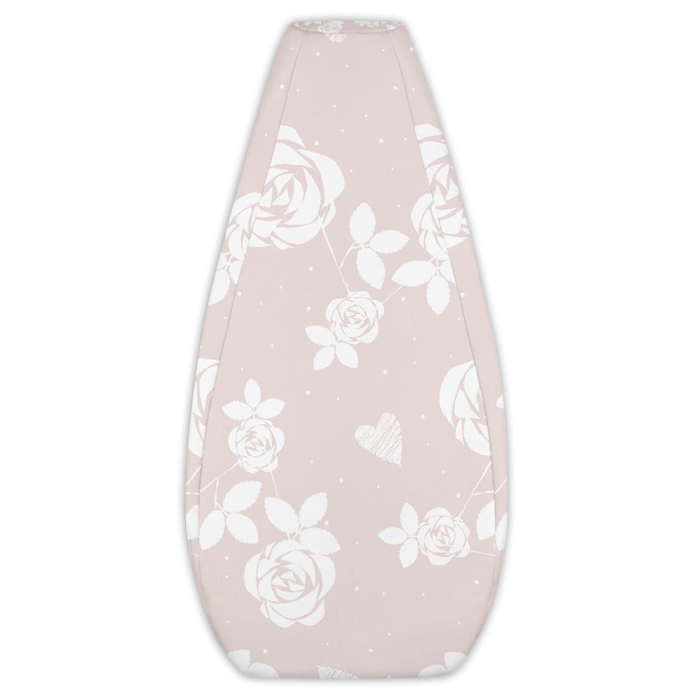 Baby Pink Floral - Sustainably Made Bean Bag Chair Cover
