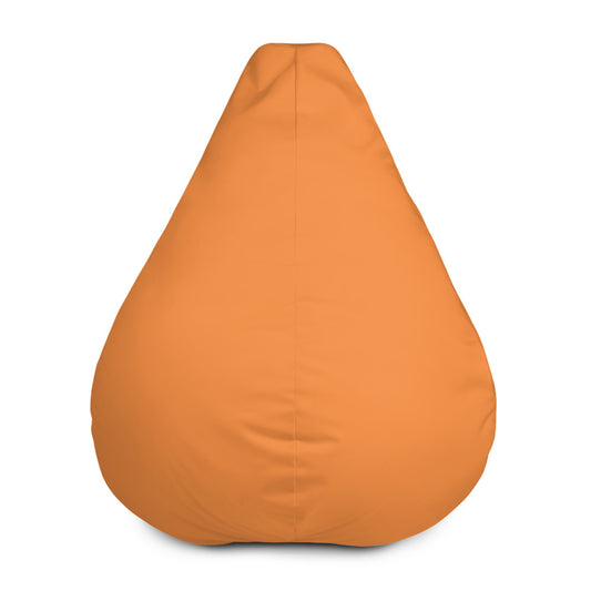 Orange Carrot - Sustainably Made Bean Bag Chair Cover